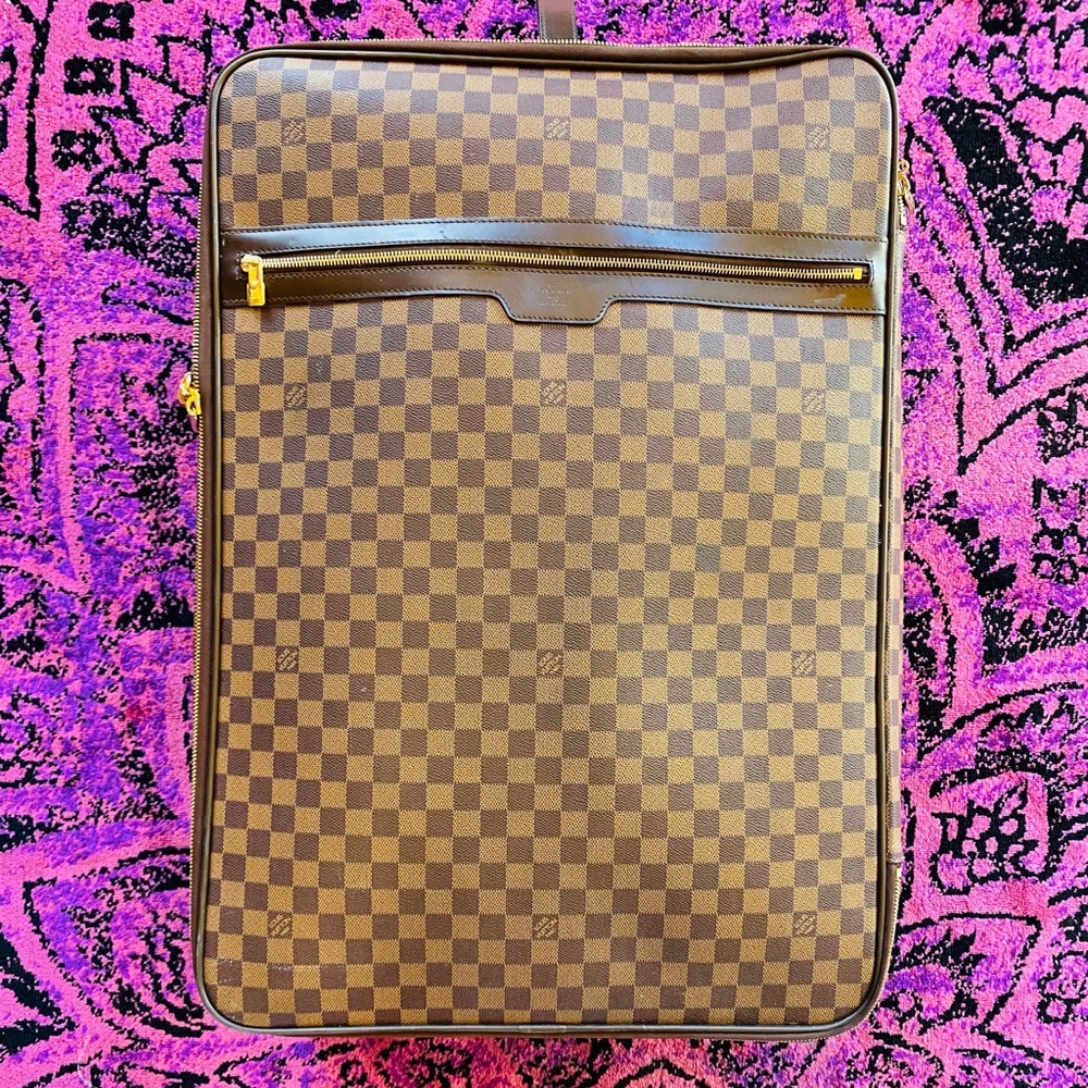 Louis Vuitton Damier Rolling Suitcase Carry-On | Luxury Travel Luggage | Rare